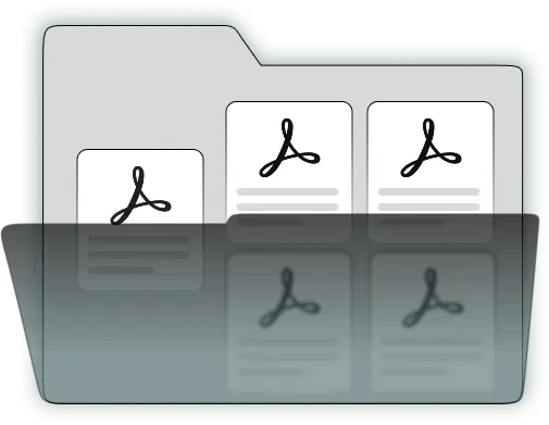 Disconnected PDFs illustration